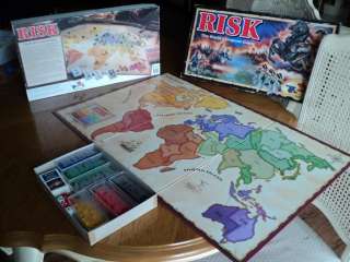 RISK Game w/Mission Cards ~ 360 Military Miniatures ~ Complete 1993 