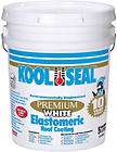Kool Seal 5 Gallon Premium WHT Elastomeric Roof Coating items in 