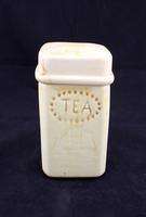 Ceramic Kitchen Canister Tea Caddy Jar  