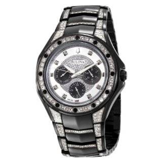 Bulova Mens 98C102 Crystal Bracelet Watch