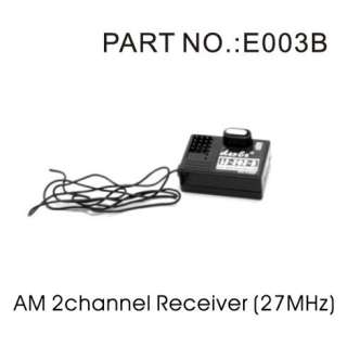 Redcat Racing * AM 27MHz 2 Channel Receiver * Part NoE003B  