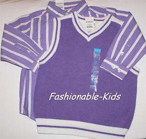 NWT TCP The Childrens Place Easter 2p Purple VEST TOP 24m 24  