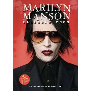   Manson Mini Poster 2009 Calendar with Stickers