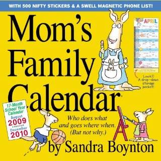 Moms Family Calendar 2010 ~ Sandra Boynton (Calendar) (60)