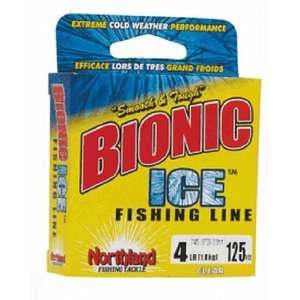   . Northland Bionic Ice Ice Fishing Line Blue Camo