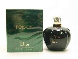 Christian Dior Poison 3.4oz EDT *NEW & SEALED* Genuine Dior ~ Large 