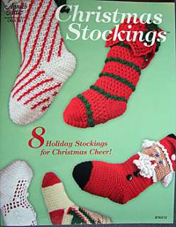 CHRISTMAS STOCKINGS Crochet Project Pattern Book New OP  