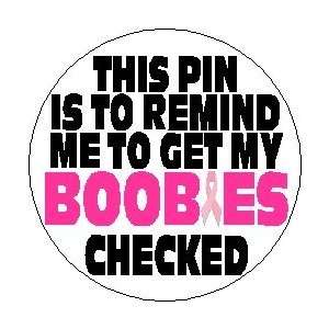   25 Pinback Buttons ~ Breast Cancer Awareness Support 