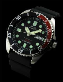 LATEST NEW CITIZEN 200M 21 JEWEL AUTOMATIC PRO DIVER NY2300 09G  