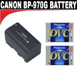  Canon BP 970G   Camcorder battery Li Ion 5200 mAh For Canon 
