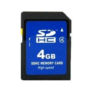  4GB 4 GB SD SDHC Memory Card (with Toshiba chip) for Canon PowerShot 