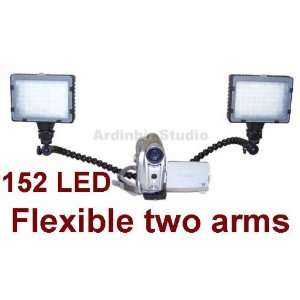  leds) with Flexible Arm for Canon VIXIA HF R100, R10, R11, S10, S20 