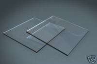 Acrylic Plexiglass clear 1 sheet 1/4 x 24 x 24  