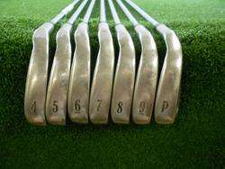 ASHDOWN GOLF IBS2 IRONS 4 PW, AW, SW, LW STEEL STIFF  