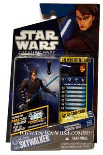 Star Wars action figure from The Clone Wars series. Includes Battle 