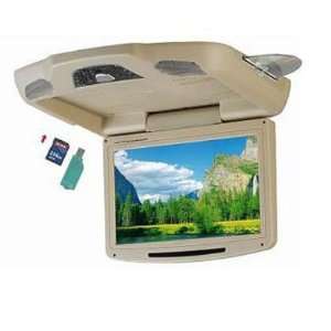   12.1 Inch Roof mount Monitor/ TV / DVD Player/Beige