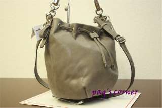 NWT COACH 17762 Madison Pleated Leather Small Marielle Drawstring 