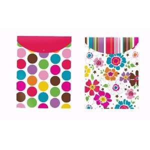  Carolina Pad Eye Candy Note Tote Folders, Assorted Designs 