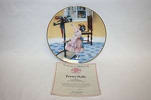Pretty Polly, Hamilton Bird Plate, Meta Grimball  