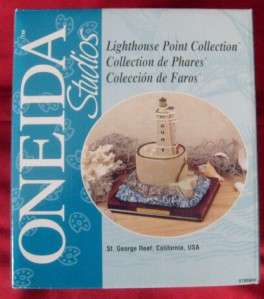 St. George Reef, CA., Lighthouse Collectable Oneida NIB  