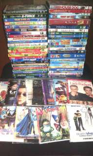 DVD lot Includes over 50 Action Comedy Childrens Classic Disney Pixar 