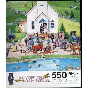 ceaco Made In America 550 Piece Puzzle By Artist Bob Pettes   God is 