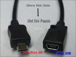 OEM Mini USB to Micro Adapter Charger Converter Cable For Motorola
