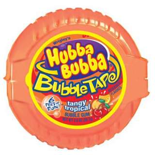   Bubble Tape Tangy Tropical Bubble Gum 2.8 ozOpens in a new window