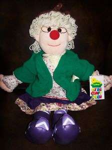 NWT Big Comfy Couch Molly loonette GRANNY GARBANZO doll stuffed plush 