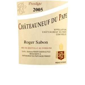  2005 Sabon Chateauneuf du Pape Prestige 750ml Grocery 