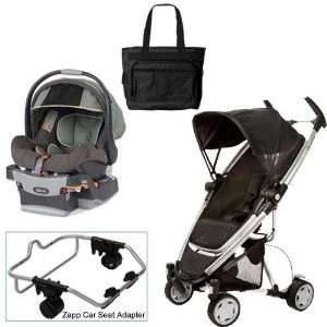   Xtra Travel System with Chicco Adventure Car Seat Diaper Bag Baby
