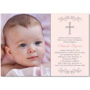   Christening Invitations   Divine Nature Chenille By Christine Laursen