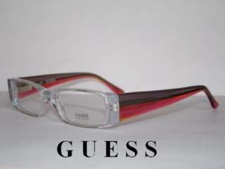 GUESS GU 1209 Designer CRYSTAL Frames Eyeglasses Size 50  