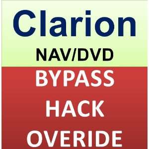  Clarion automatic video bypass DVD VX409 VX709 VZ309 