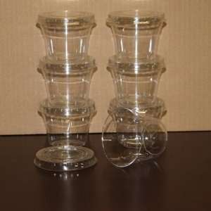  Box of 300   5 ounce Dessert Cups / Hard Plastic Souffle 