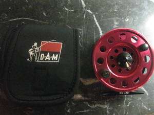 Dam Quick 3/4 Womens Fly Fishing Reel Cancer Donation  