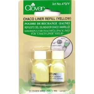  NT248Y CLOVER CHACO LINER REFILL YELLOW 2/PKG Arts 