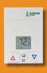 Evergreen Wireless Semi Programmable 2 speed fan Digital Thermostat 