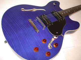 Oscar Schmidt Delta Blues Semi Hollow Electric Guitar, Only Dealer w 