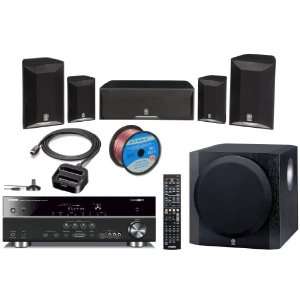  Yamaha Complete CINEMA DSP 3D Ready Home Theater System 