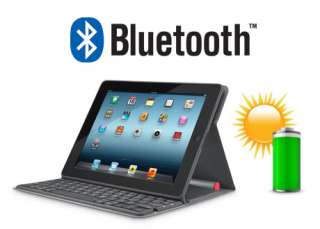  Logitech Solar Keyboard Folio for iPad 2 and iPad 3 (3rd 