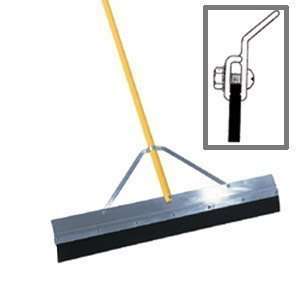Midwest Rake 36 x 3 Inch Square Edge Seal Coat Squeegee with 66 Inch 