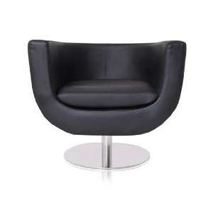  modern contemporary black leather living room lounge chairs 