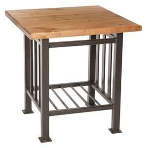  Stone Country Ironworks Mission Side Table in Distressed 