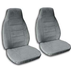  2 Steel Grey seat covers for a 1994 to 1997 Honda Accord 