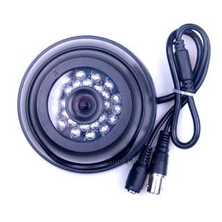 420TVL 1/4 CMOS Color 24 IR LED Indoor Dome Camera NTSC  