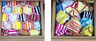  Bra Underwear Pants Socks Tie Drawer Closet Divider Storage Organizer