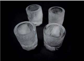   Ice Tray Party Supplies Shot Juice Drinks Glasses   