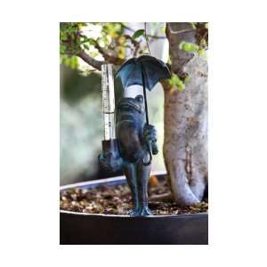  Frog, Decorative Rain Gauge   (Weather and Rain Products 