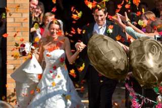 100 Mixed Fall Colors Silk Maple Autumn Wedding Favors  
